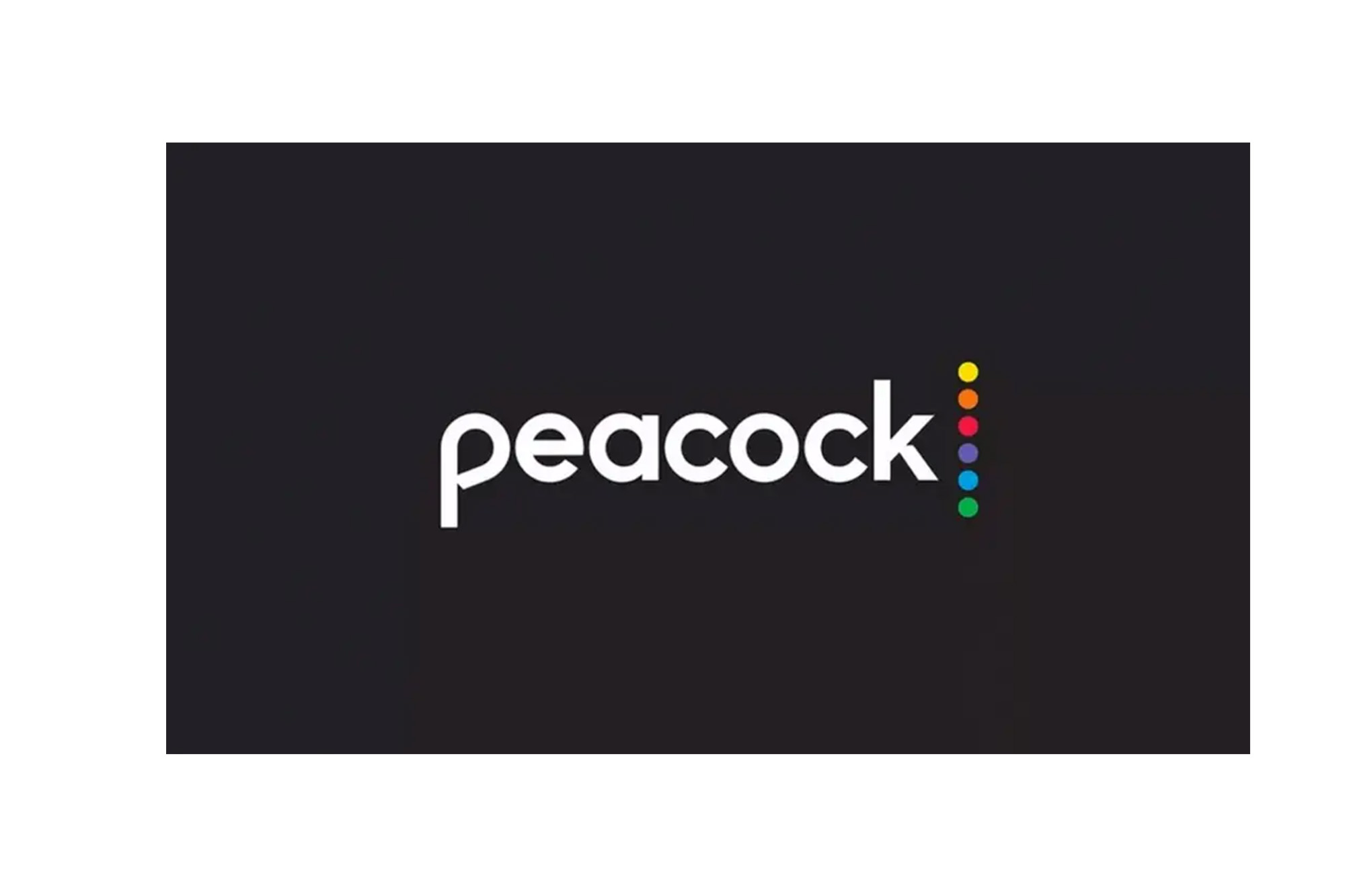 The Peacock logo