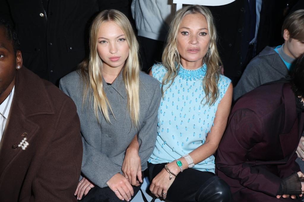 Lila and Kate Moss