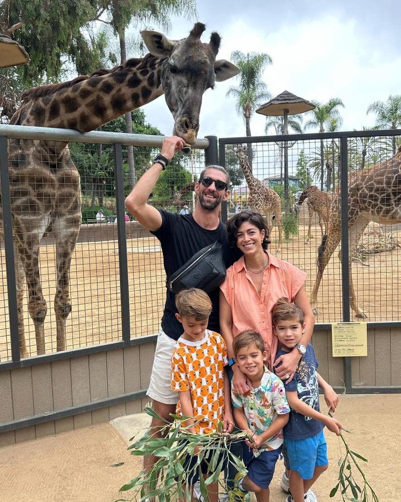 Michael Phelps and his wife Nicole