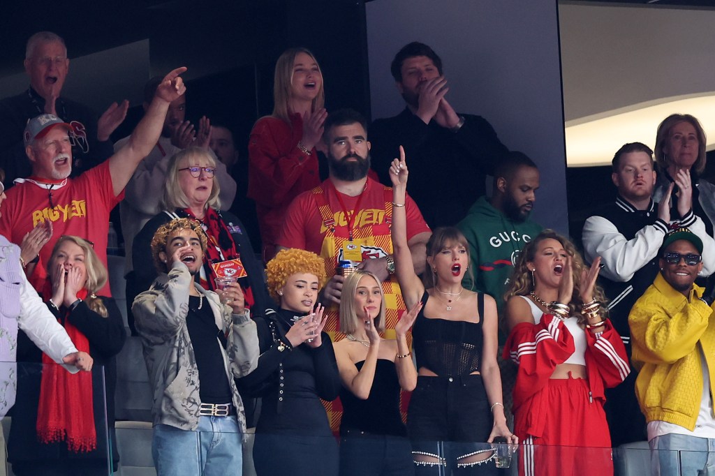 taylor swift at super bowl 2024