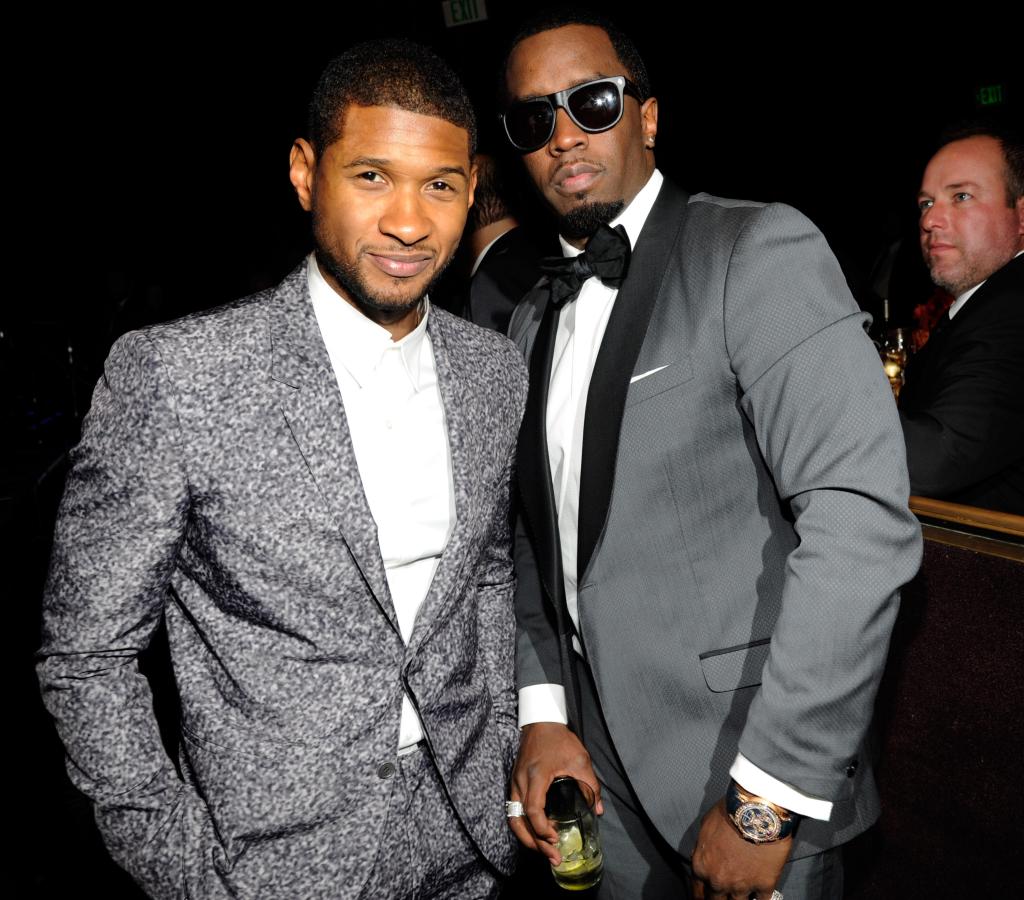 Sean "Diddy" Combs and Usher.