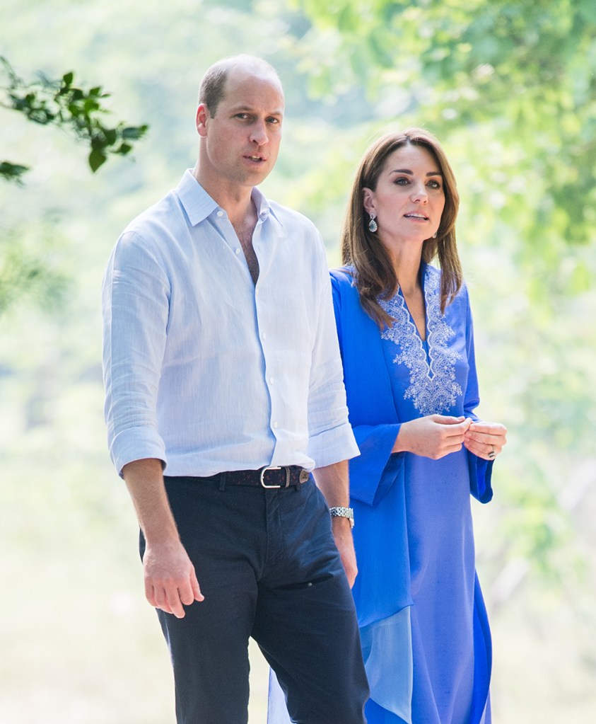 Prince William and Kate Middleton in Pakistan. 