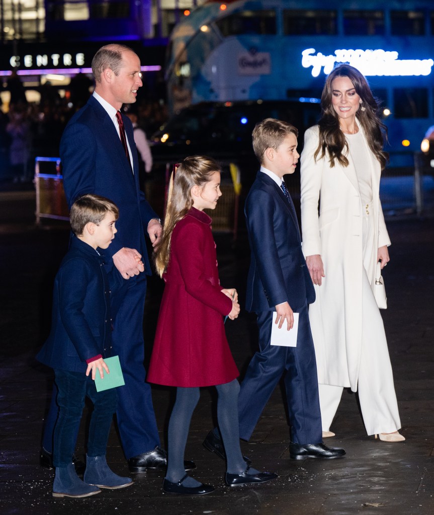 Kate Middleton with her family. 