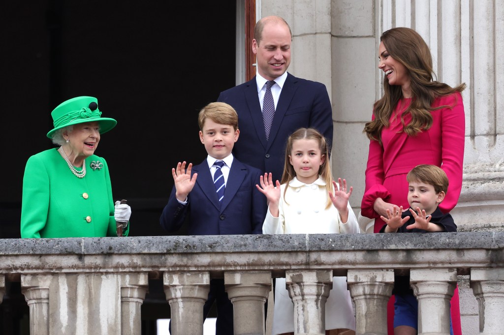 Kate Middleton and her family in London. 