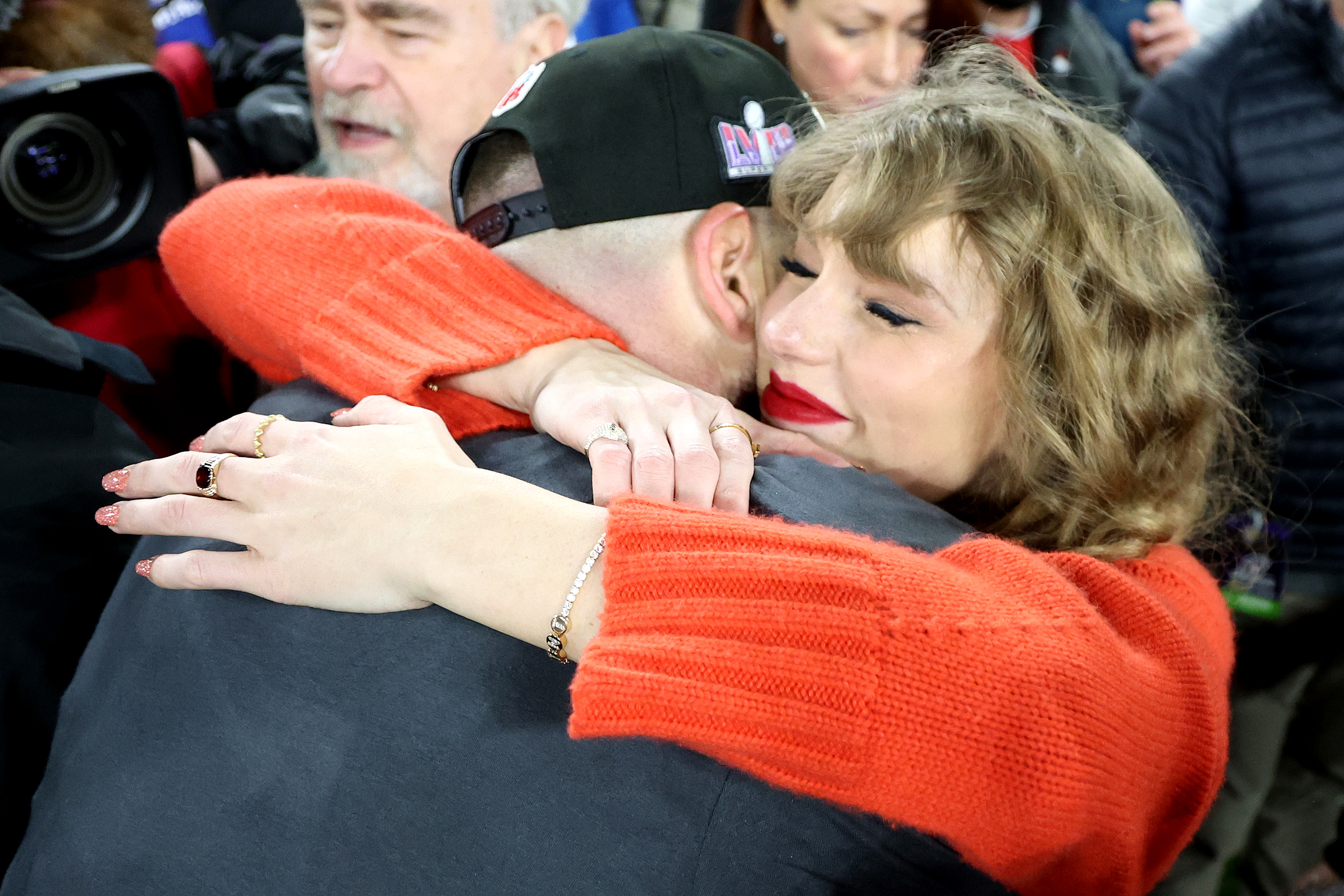 Taylor Swift and Travis Kelce