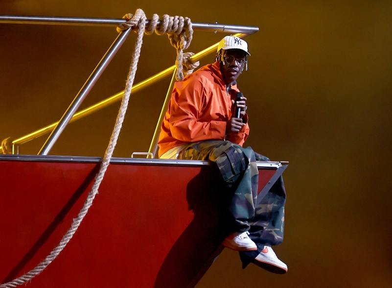 Lil Yachty performs at the Mojave Tent during the 2024 Coachella Valley Music and Arts Festival at Empire Polo Club on April 21, 2024