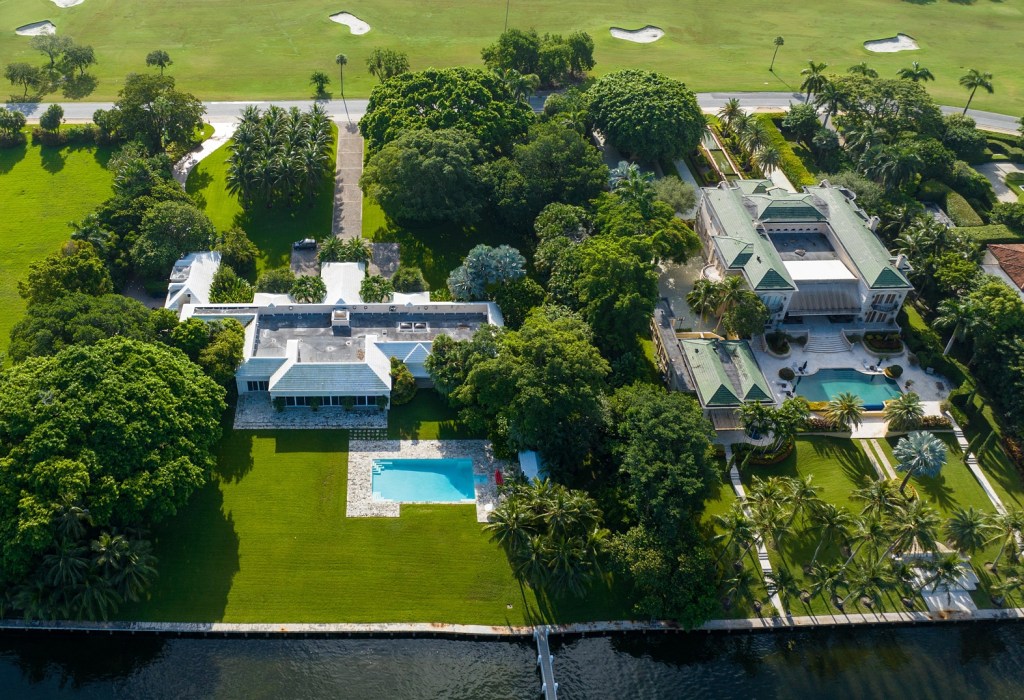 Tom Brady's Indian Creek Island home. 