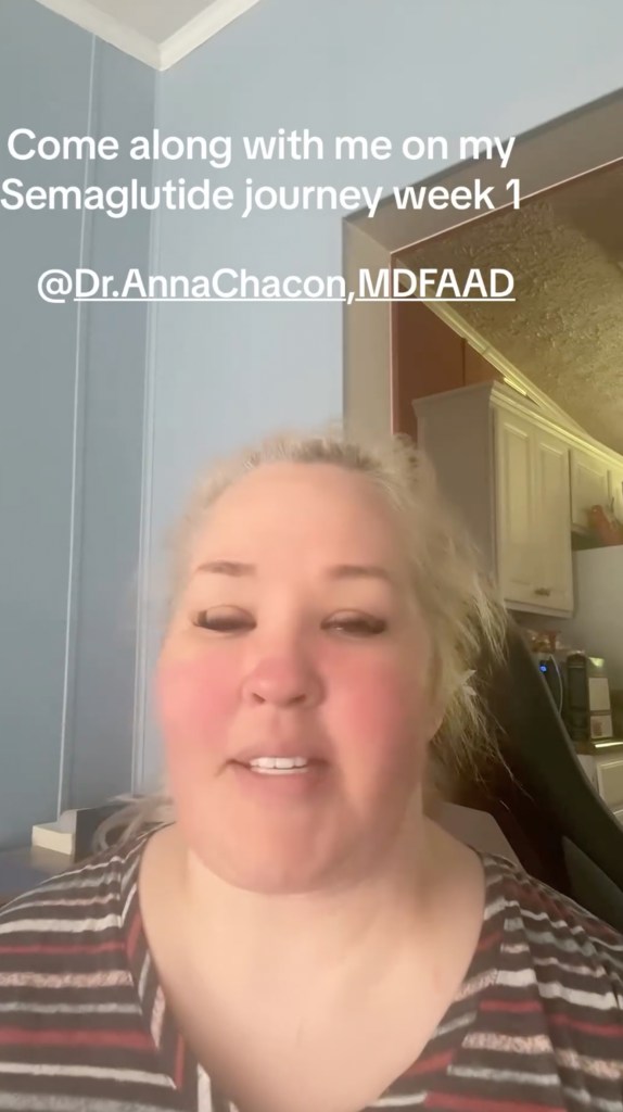 Mama June speaking