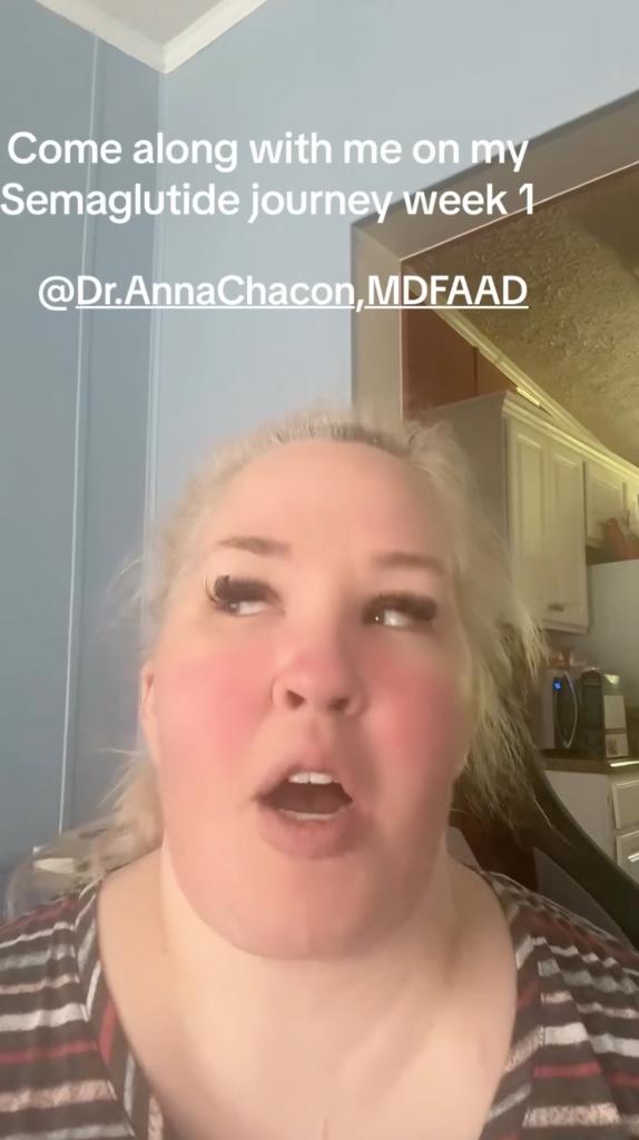 Mama June speaking