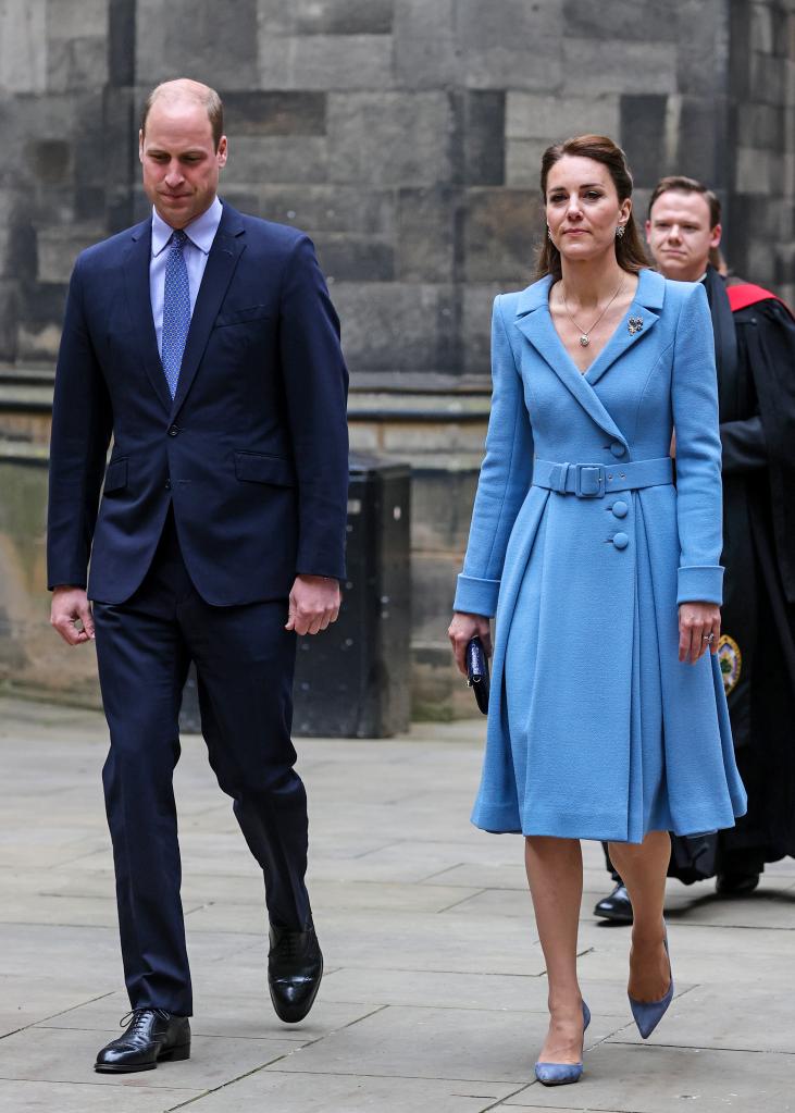 Kate Middleton with Prince William