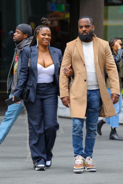 Kandi Burruss and her husband, Todd Tucker