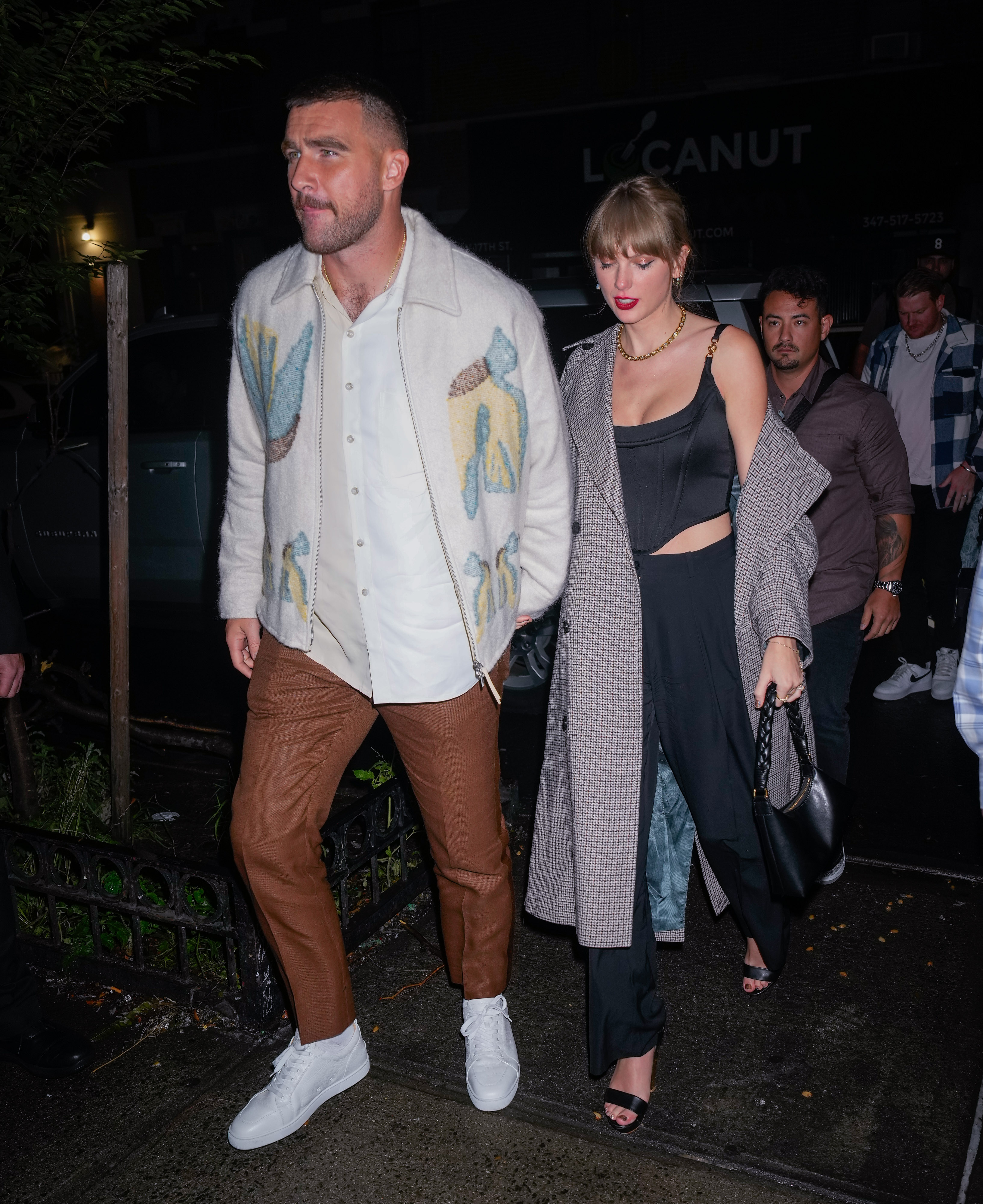 Taylor Swift and Travis Kelce