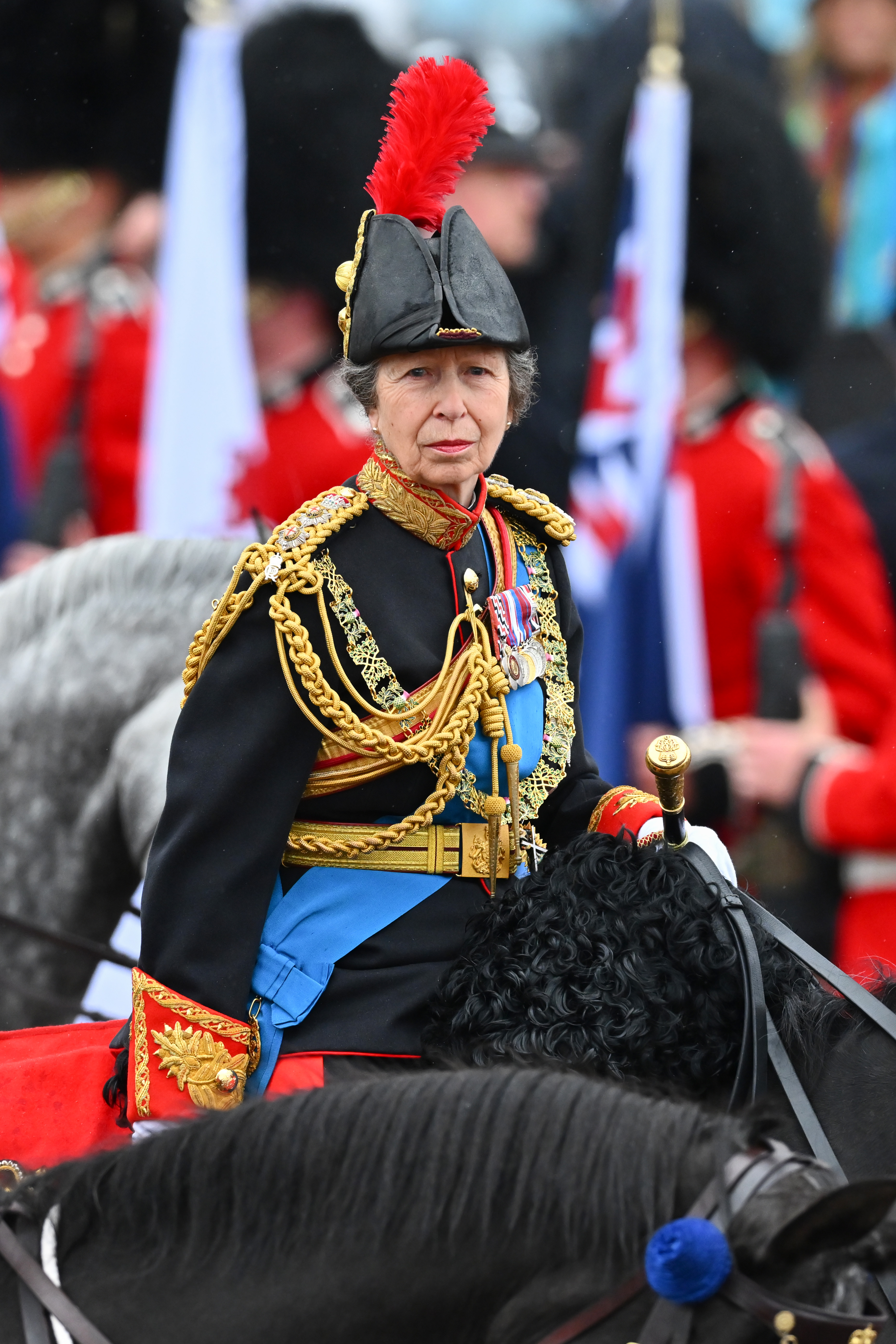 princess anne riding on horseback