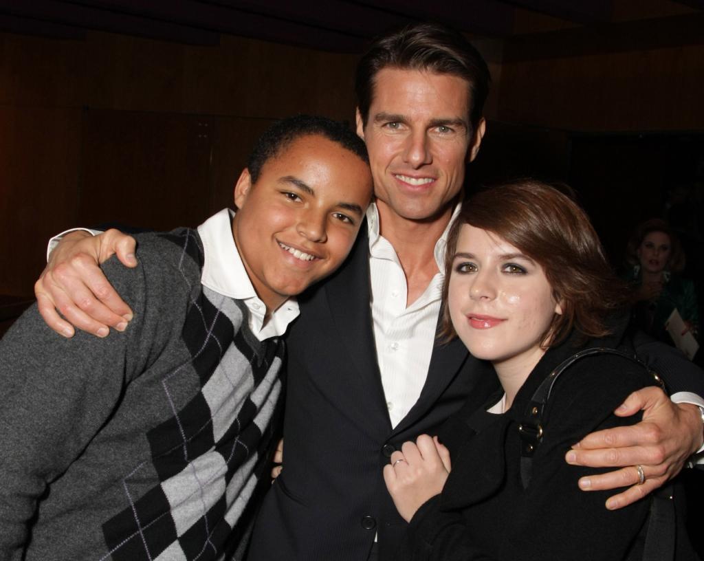 tom cruise with kids connor and isabella