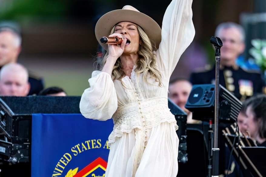 LeAnn Rimes makes a patriotic return to the stage and more star snaps