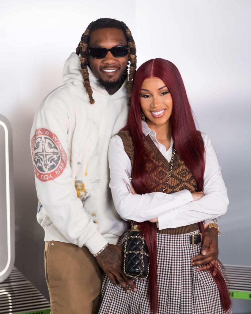 Cardi B and Offset in New York on Oct. 19, 2023. 