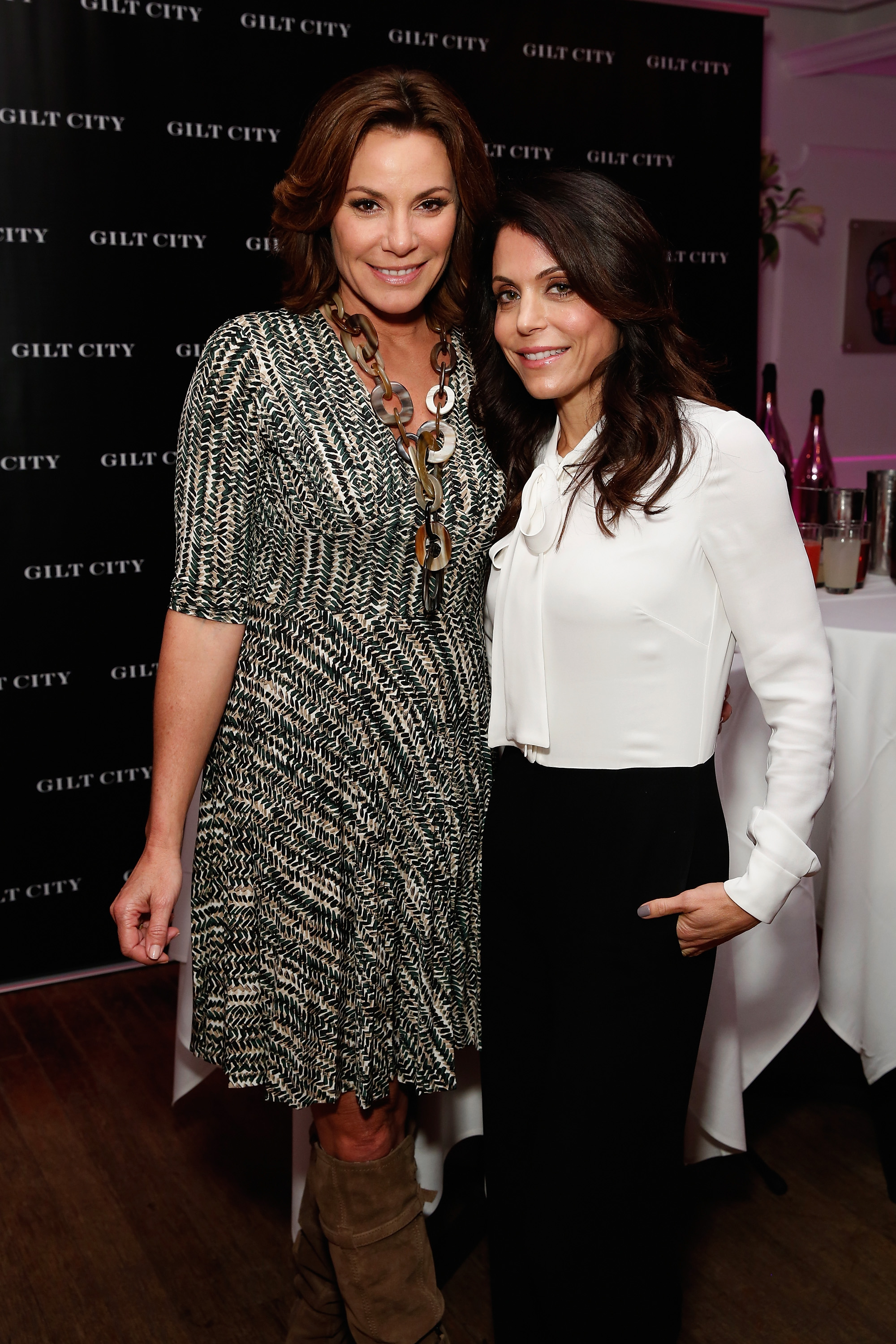 Luann de Lesseps and Bethenny Frankel