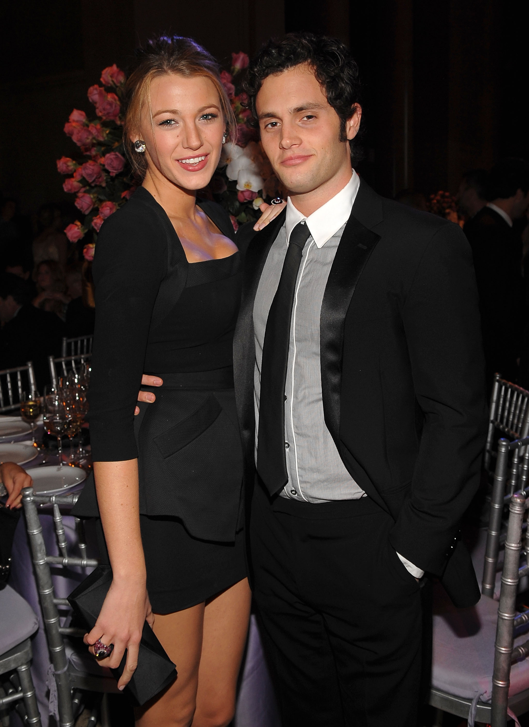 blake lively and penn badgley