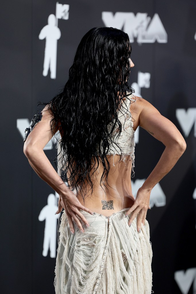 Katy Perry attends the MTV Video Music Awards in Elmont, New York, U.S., September 11, 2024. 