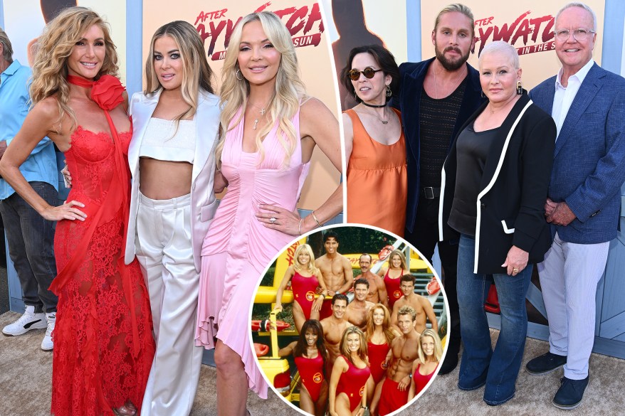 ‘Baywatch’ cast reunites at ‘Moment in the Sun’ doc premiere without Pamela Anderson