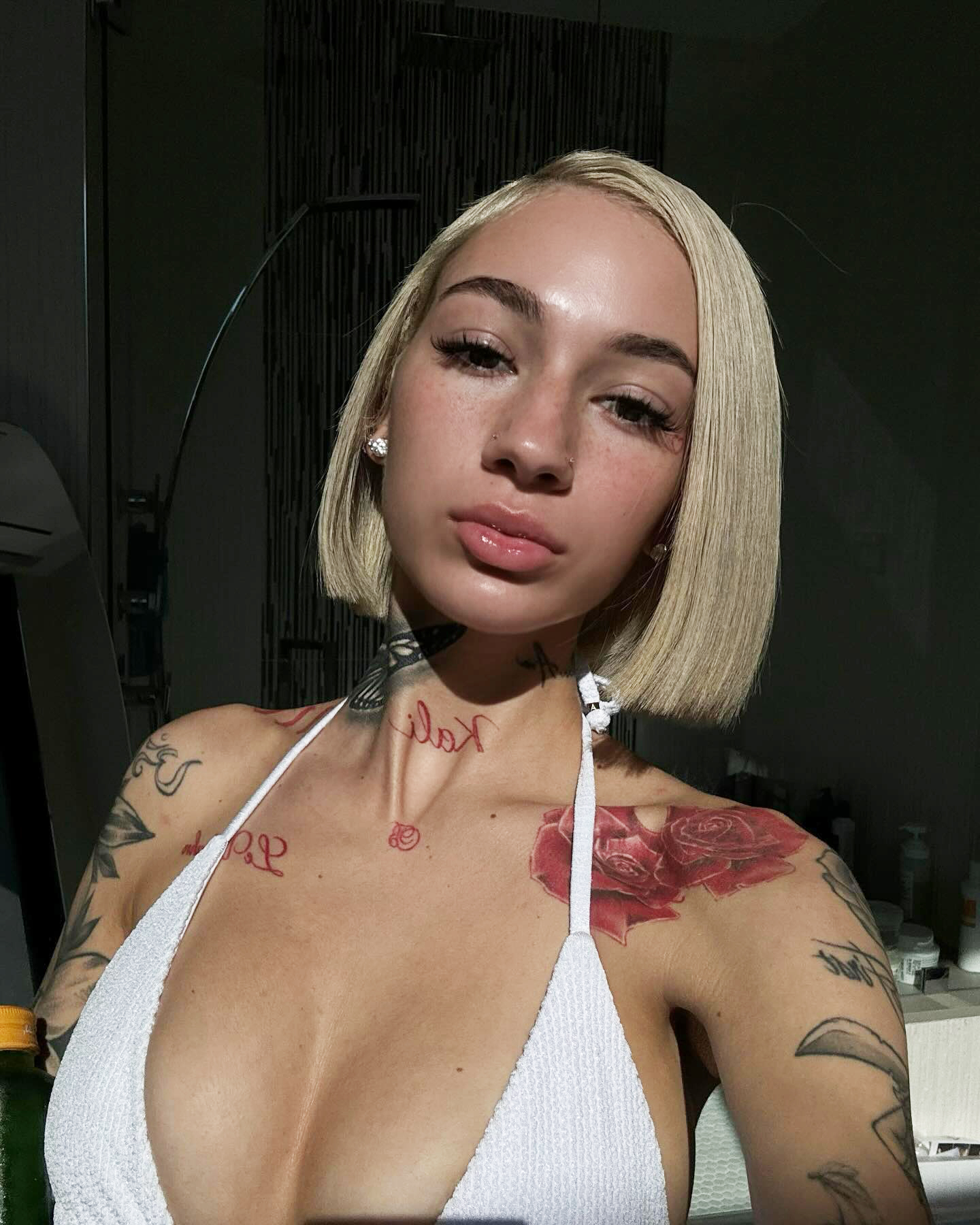 A selfie of Bhad Bhabie.