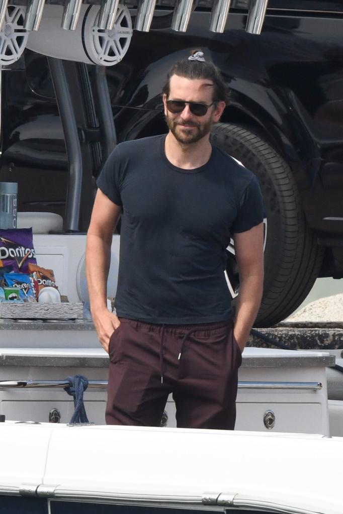 Bradley Cooper standing in Italy