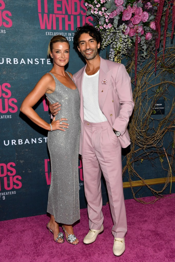 Justin Baldoni with wife Emily Baldoni.