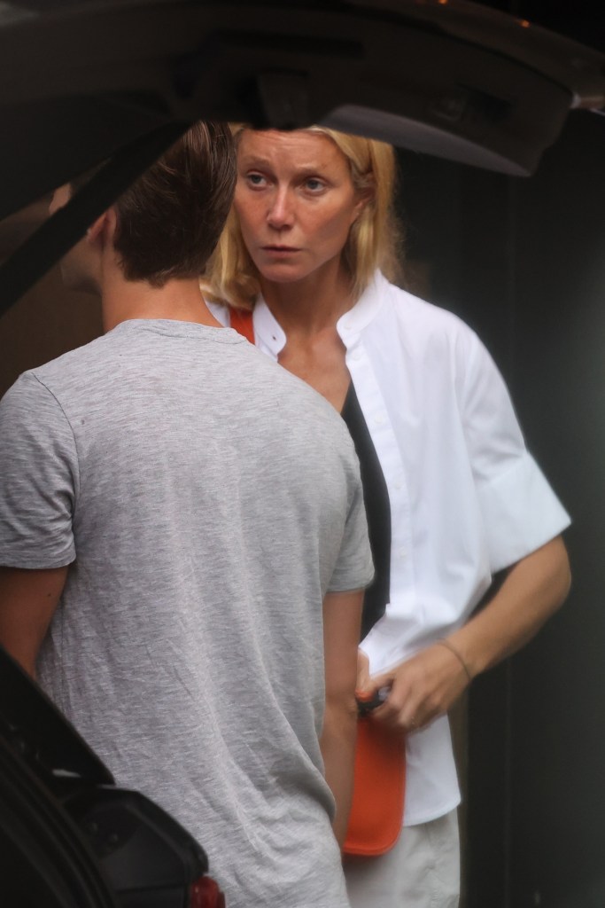 Gwyneth Paltrow in Connecticut on Monday