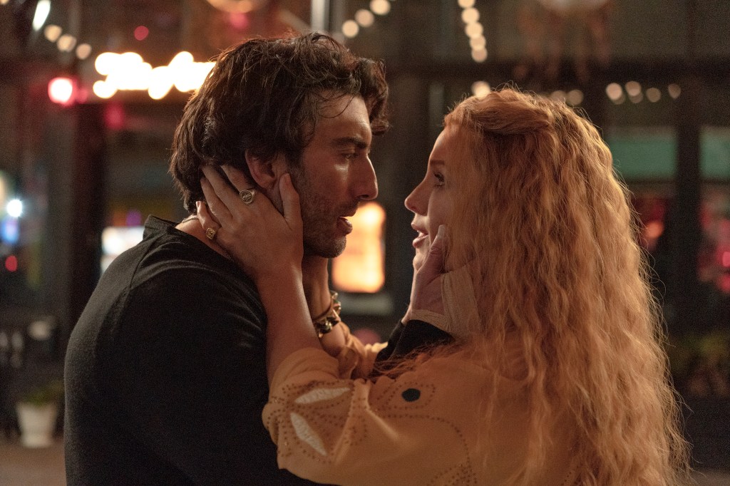 Justin Baldoni and Blake Lively film "It Ends With Us"