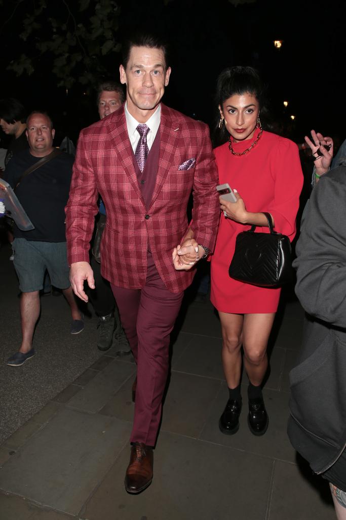 John Cena and Shay Shariatzadeh in June 2023 in London