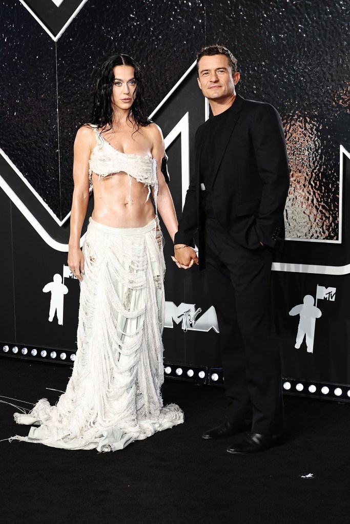 Katy Perry attends the MTV Video Music Awards in Elmont, New York, U.S., September 11, 2024. 