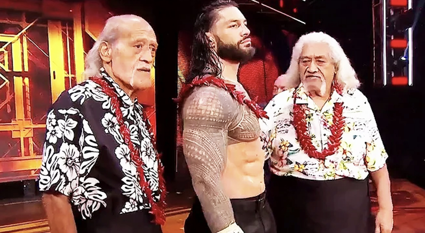 Roman Reigns, Sika Anoaʻi and Afa Anoaʻi