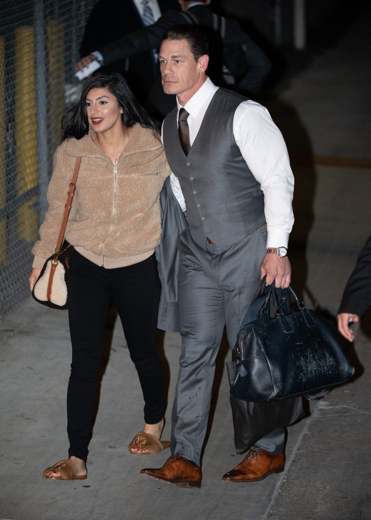 John Cena and Shay Shariatzadeh in January 2020