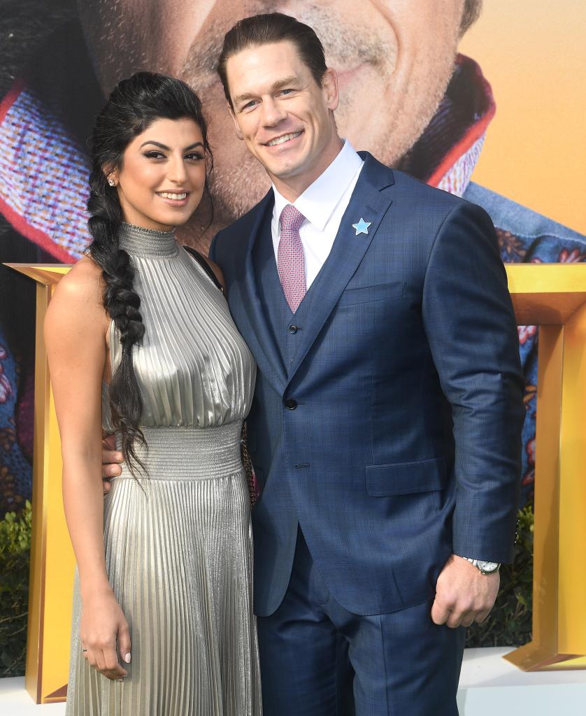 John Cena and Shay Shariatzadeh at January 2020 "Dolittle" premiere