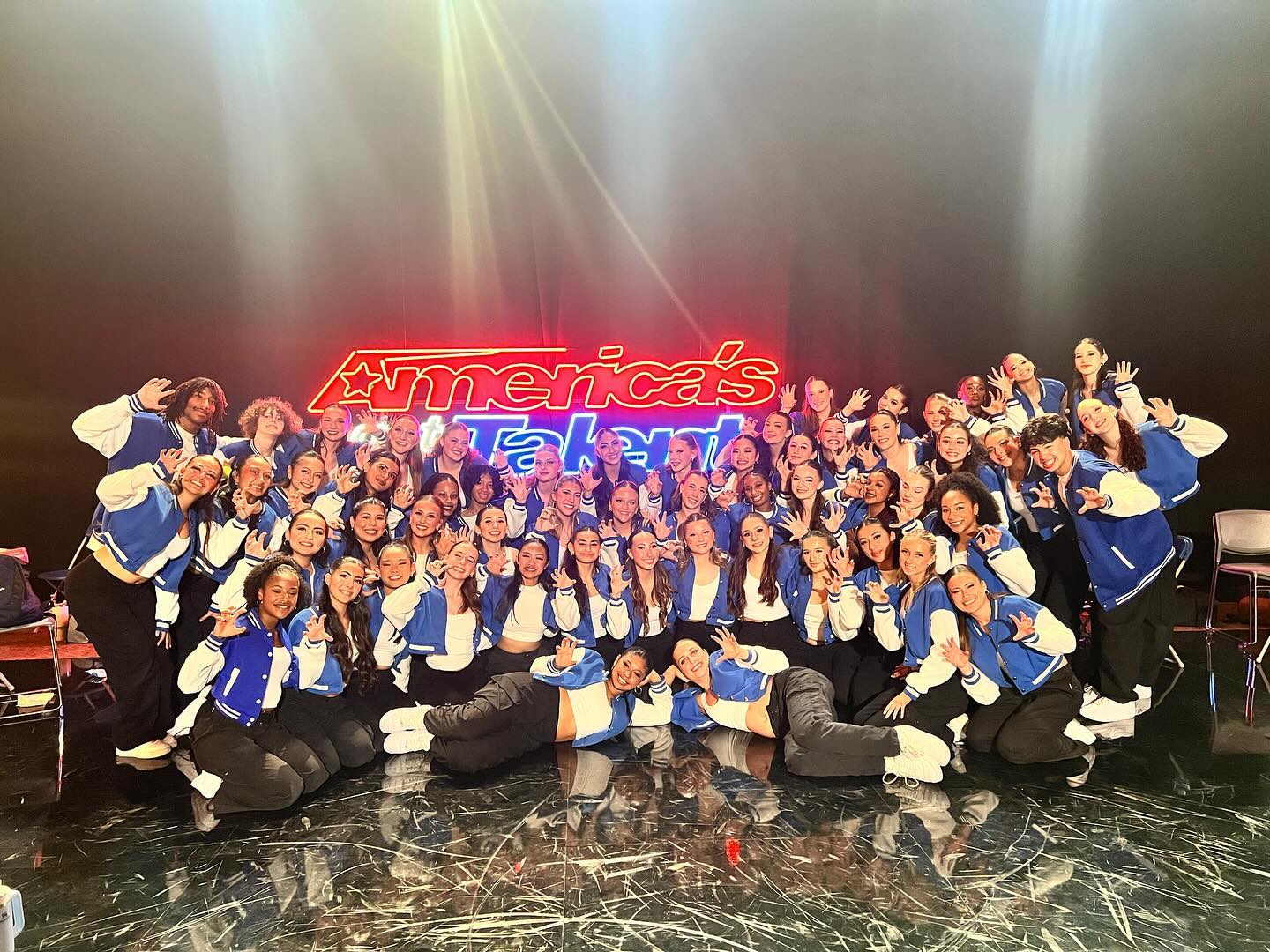 LOHS varsity dance team competing on "AGT" Season 19