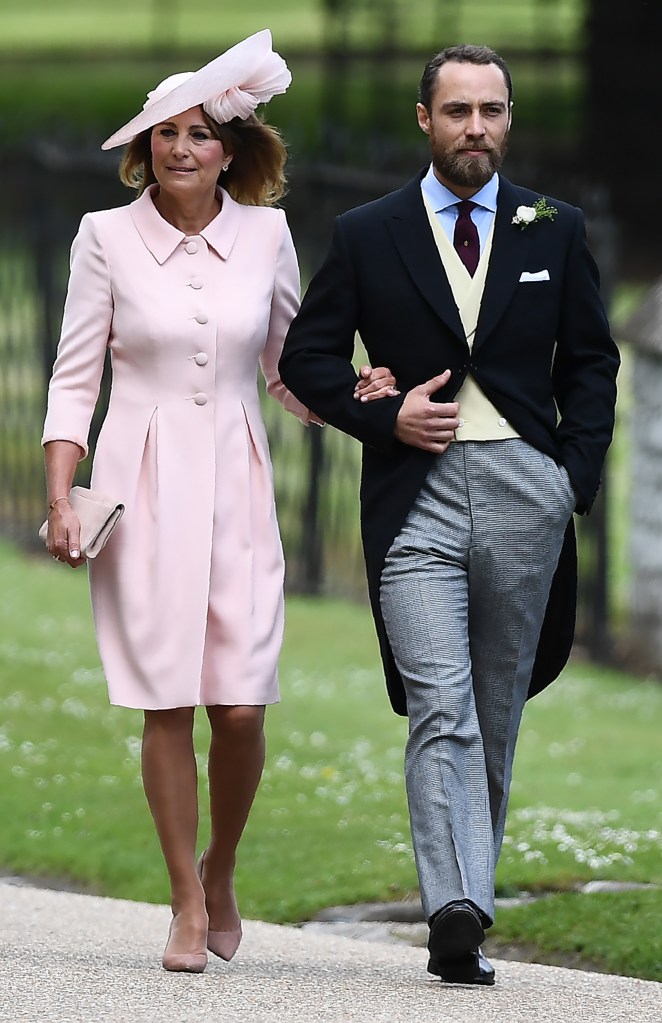 Carole Middleton and James Middleton