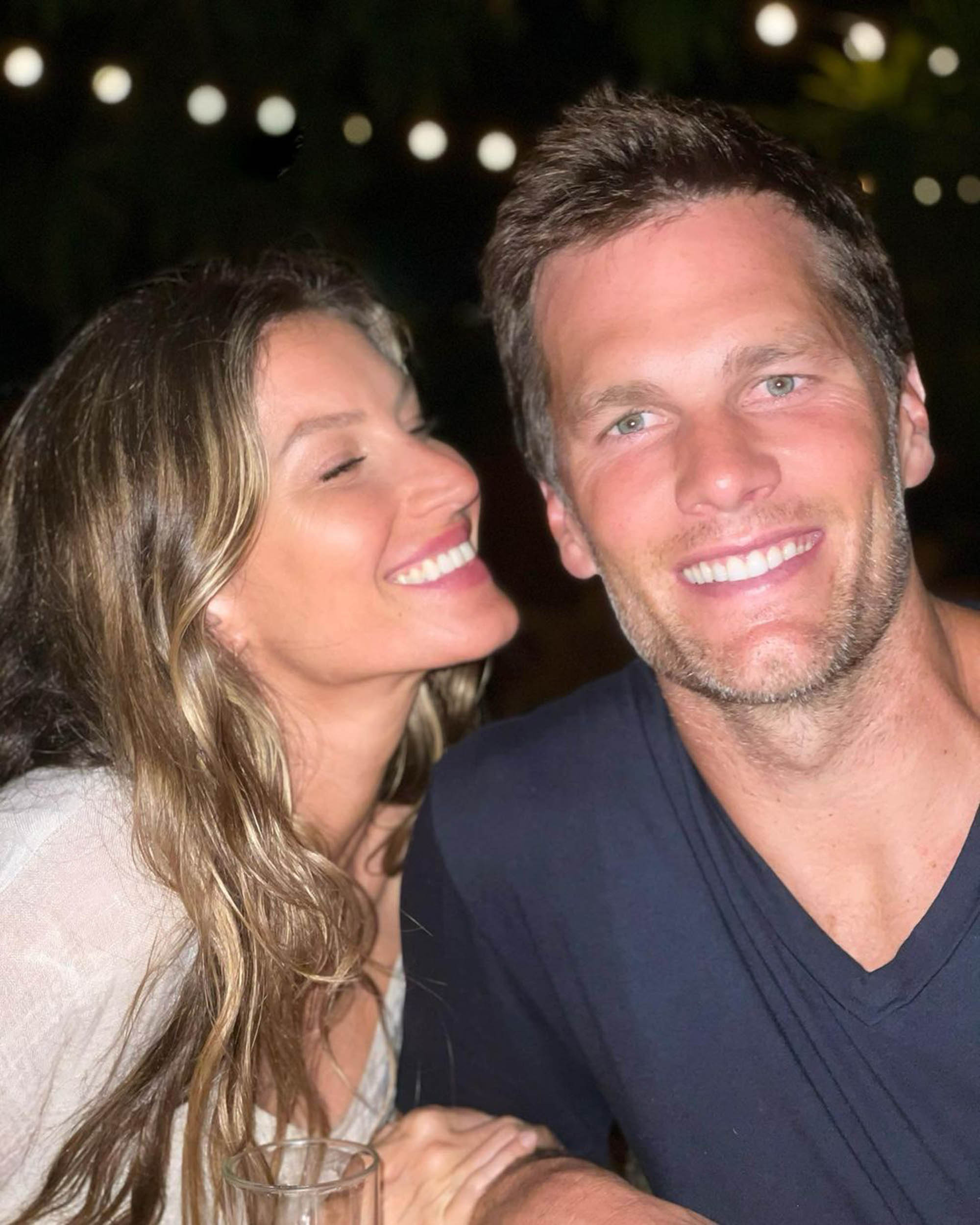 Tom Brady and Gisele Bündchen.