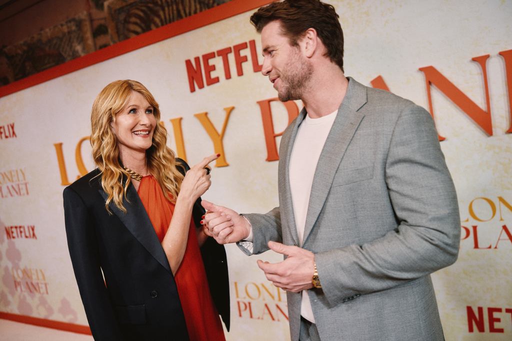 Laura Dern and Liam Hemsworth