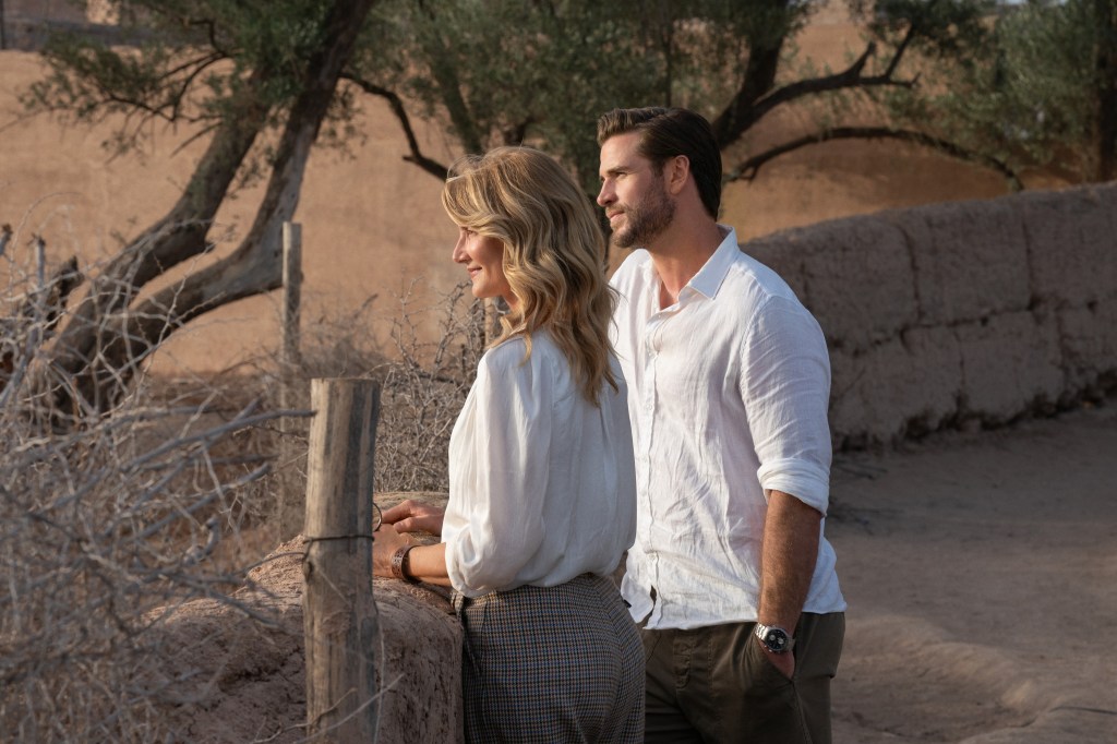 Laura Dern and Liam Hemsworth