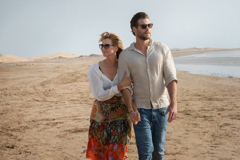 Laura Dern and Liam Hemsworth