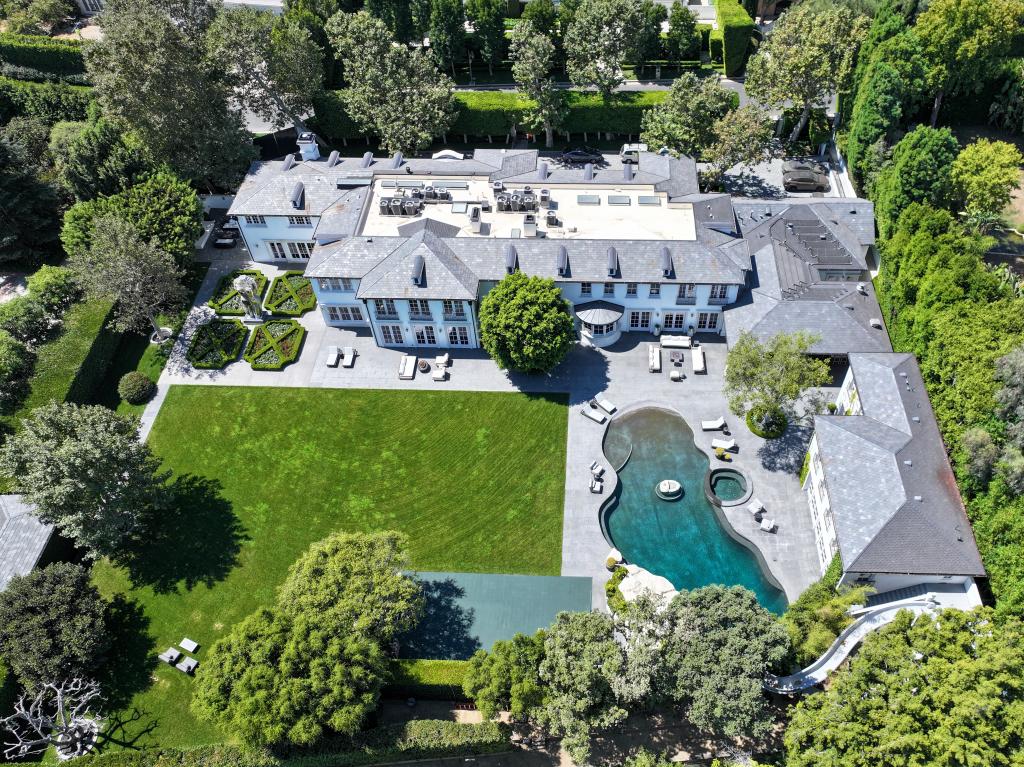 Sean Combs' Los Angeles mansion.