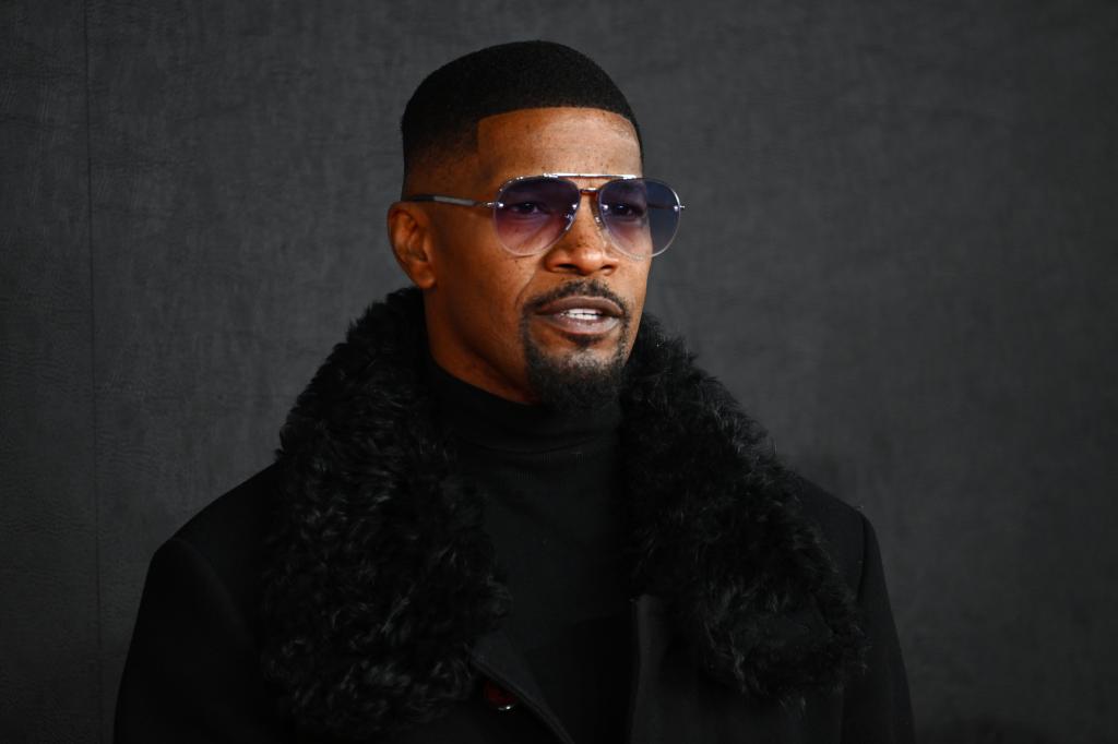 Jamie Foxx in London in February 2023