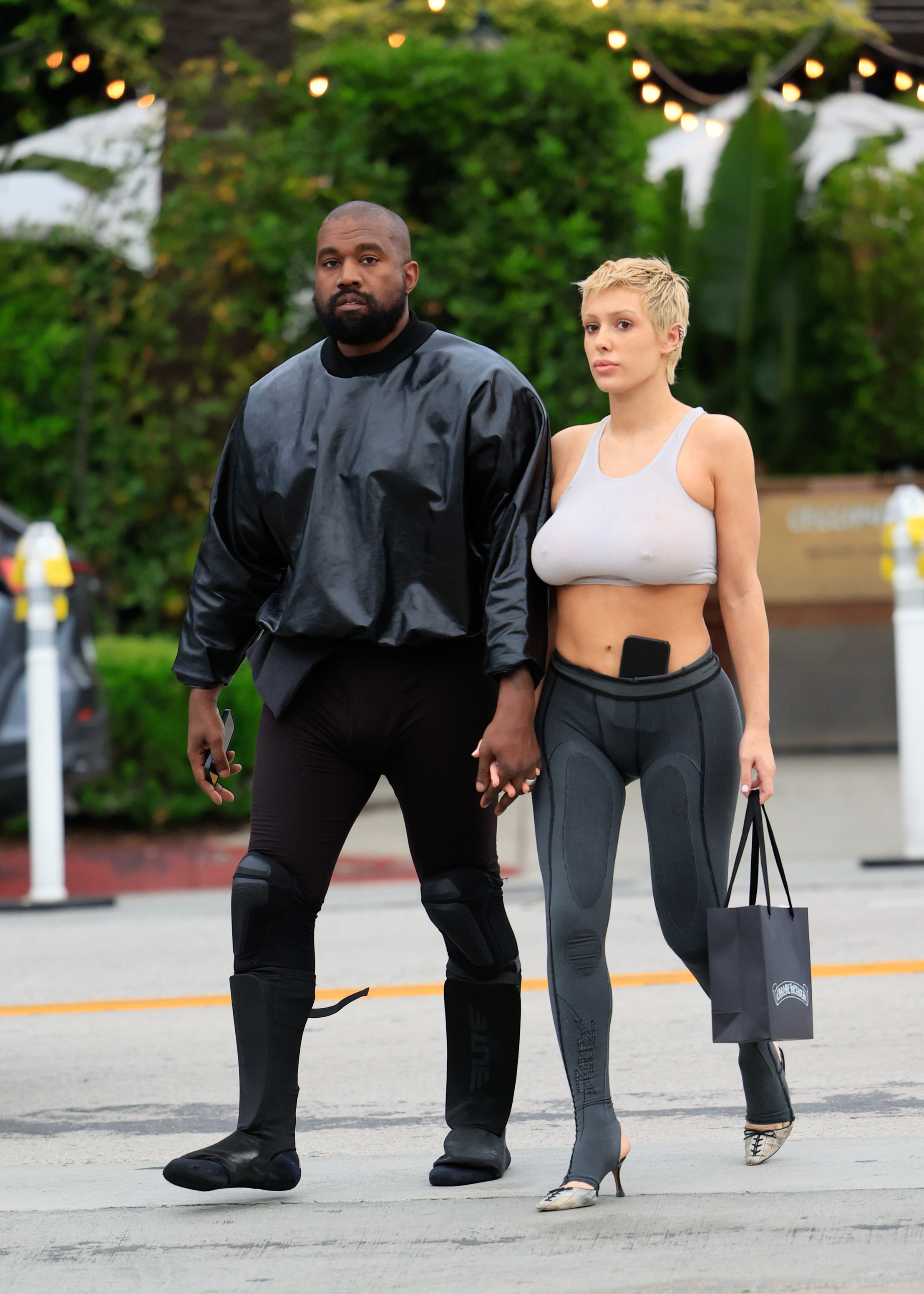 Kanye West and Bianca Censori in LA in May 2023