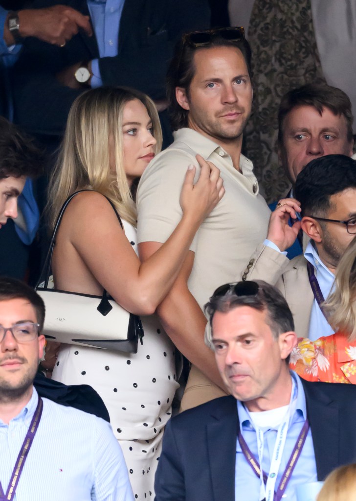 Margot Robbie and Tom Ackerley