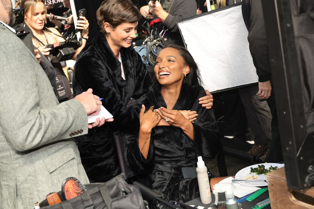 Taylor Hill and Jasmine Tookes 