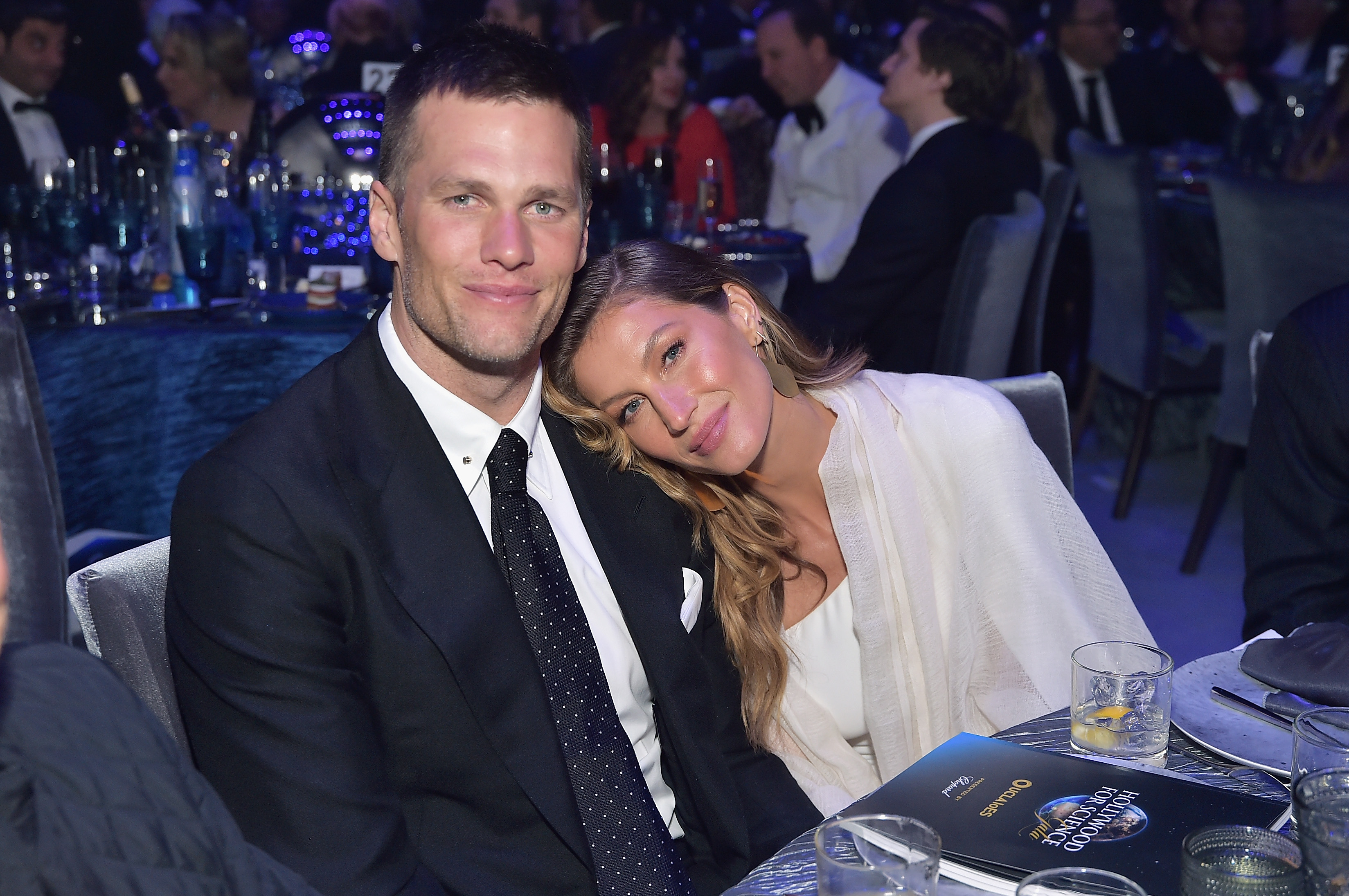 Tom Brady and Gisele Bündchen at the 2019 Hollywood for Science Gala.