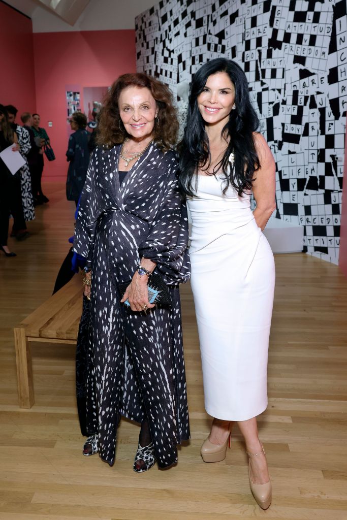 Lauren Sánchez at the Diane von Furstenberg: Woman Before Fashion Exhibit 