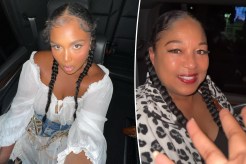 Fans shocked over Lizzo’s weight loss as singer twins with look-alike mom Shari in matching braids