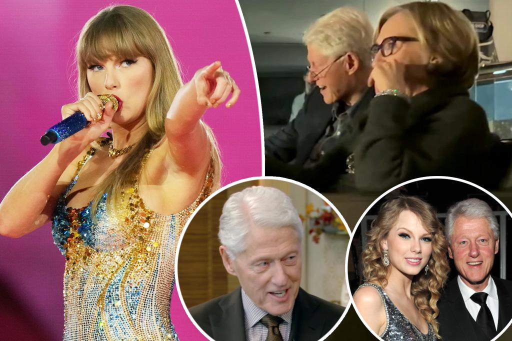 Bill Clinton gushes over seeing ‘fascinating’ Taylor Swift’s Eras Tour concert in Toronto