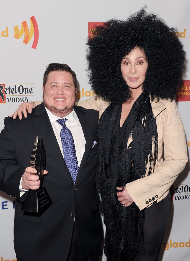 Chaz Bono and Cher